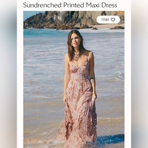 ❌️❌️SOLD❌️❌️Sundrenched Maxi Dress NWT